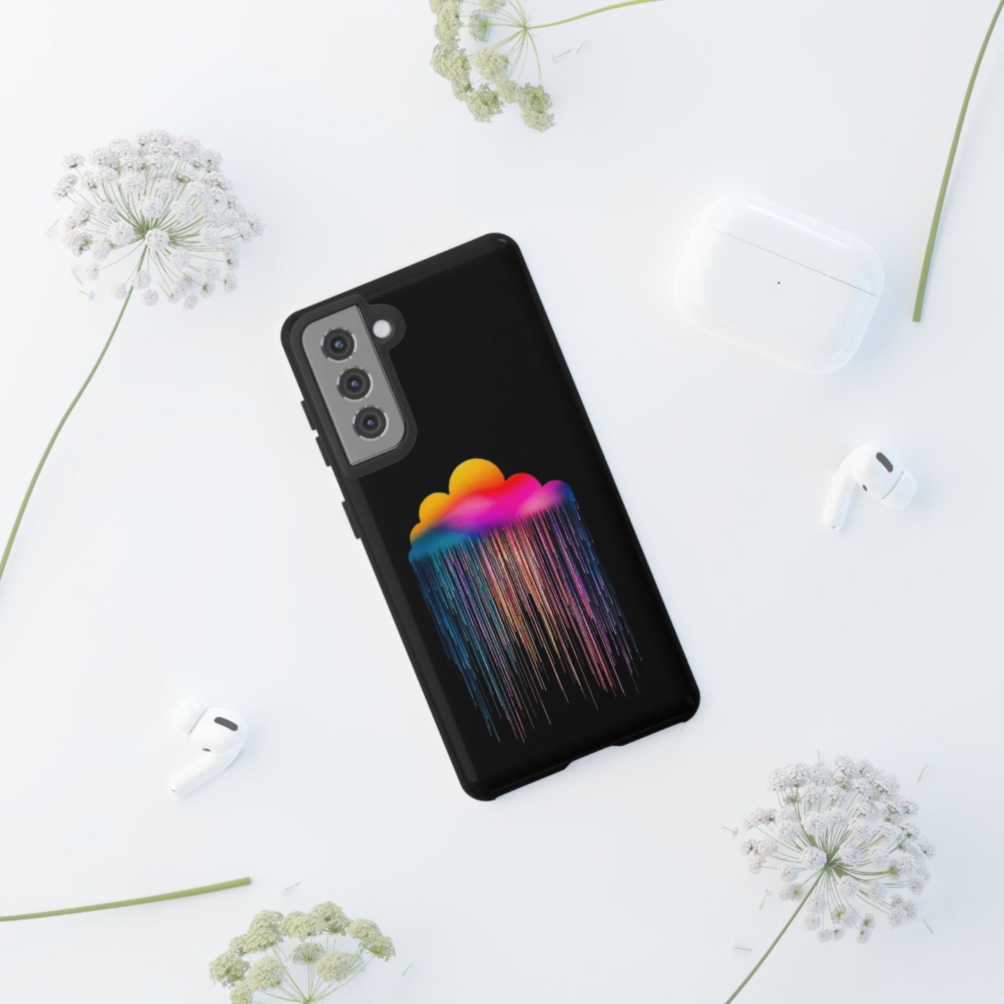 Colorful Cloud Rain -Phone Case