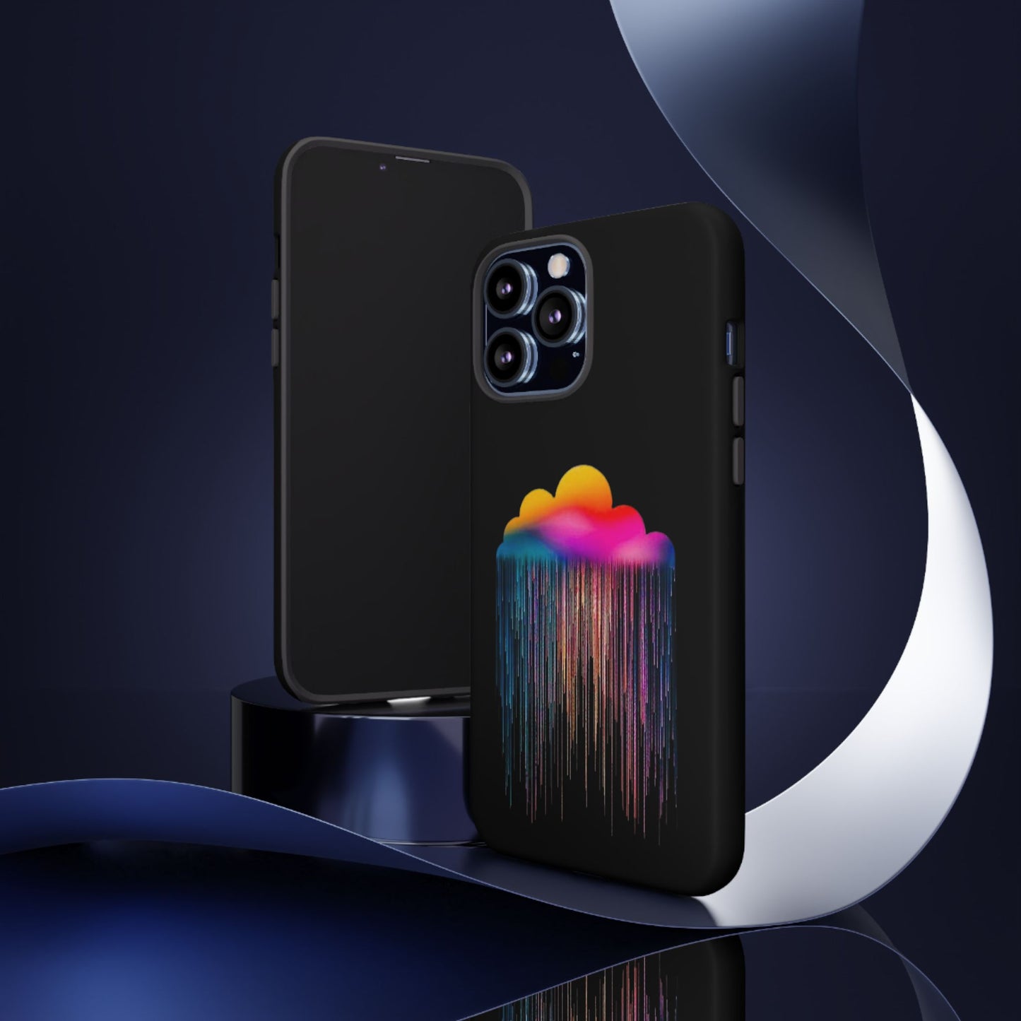 Colorful Cloud Rain -Phone Case