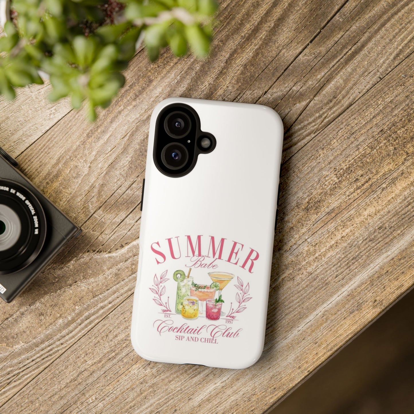 Summer Cocktail Club - Phone Case