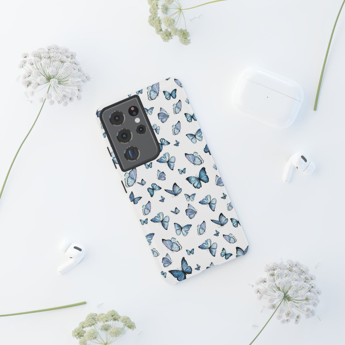 Blue Flutter Phone Case - Stylish & Protective Cover