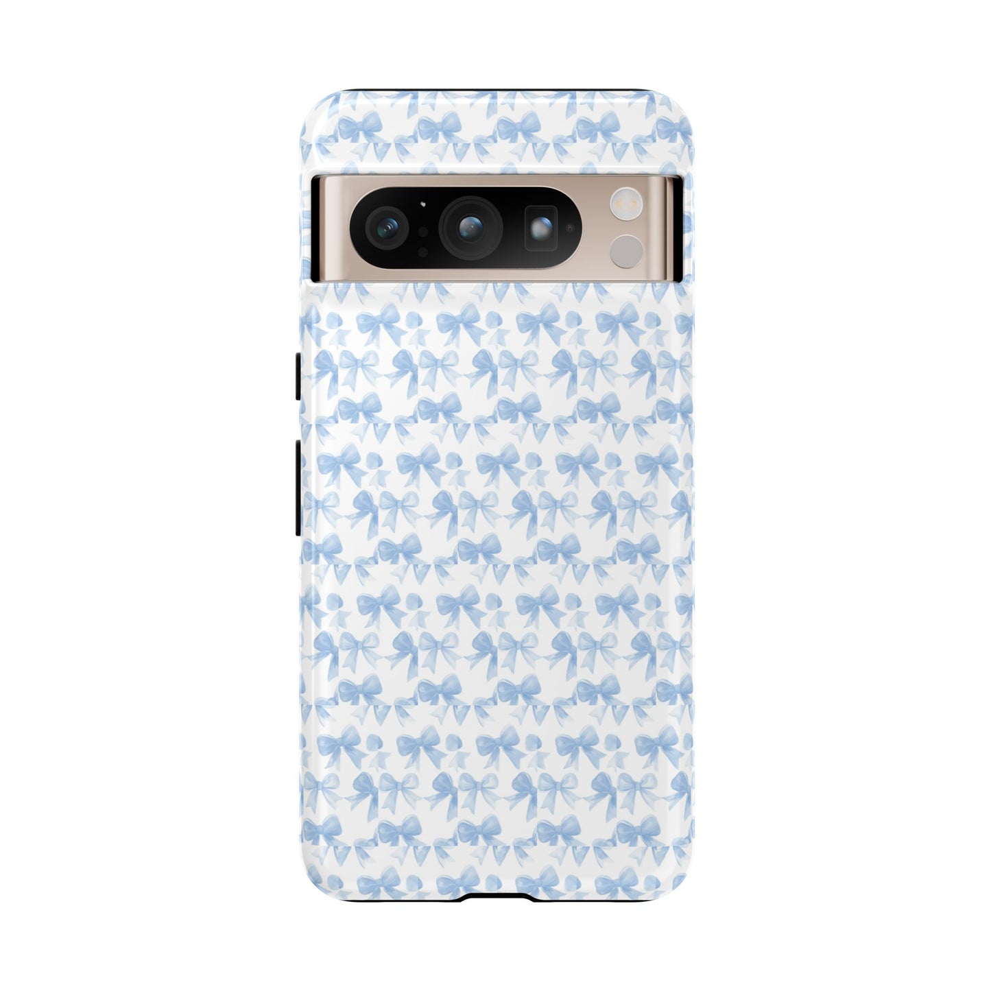 Blue Bow - Phone Case