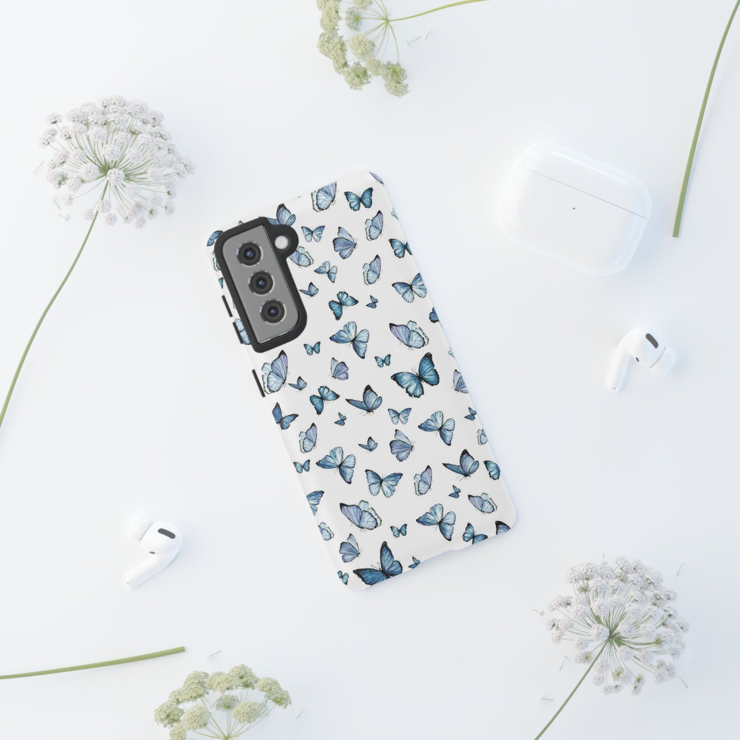 Blue Flutter Phone Case - Stylish & Protective Cover