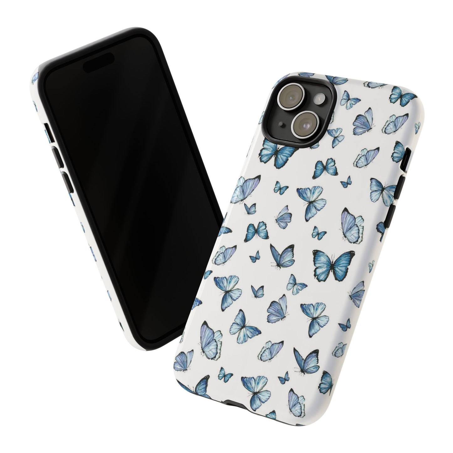 Blue Flutter Phone Case - Stylish & Protective Cover