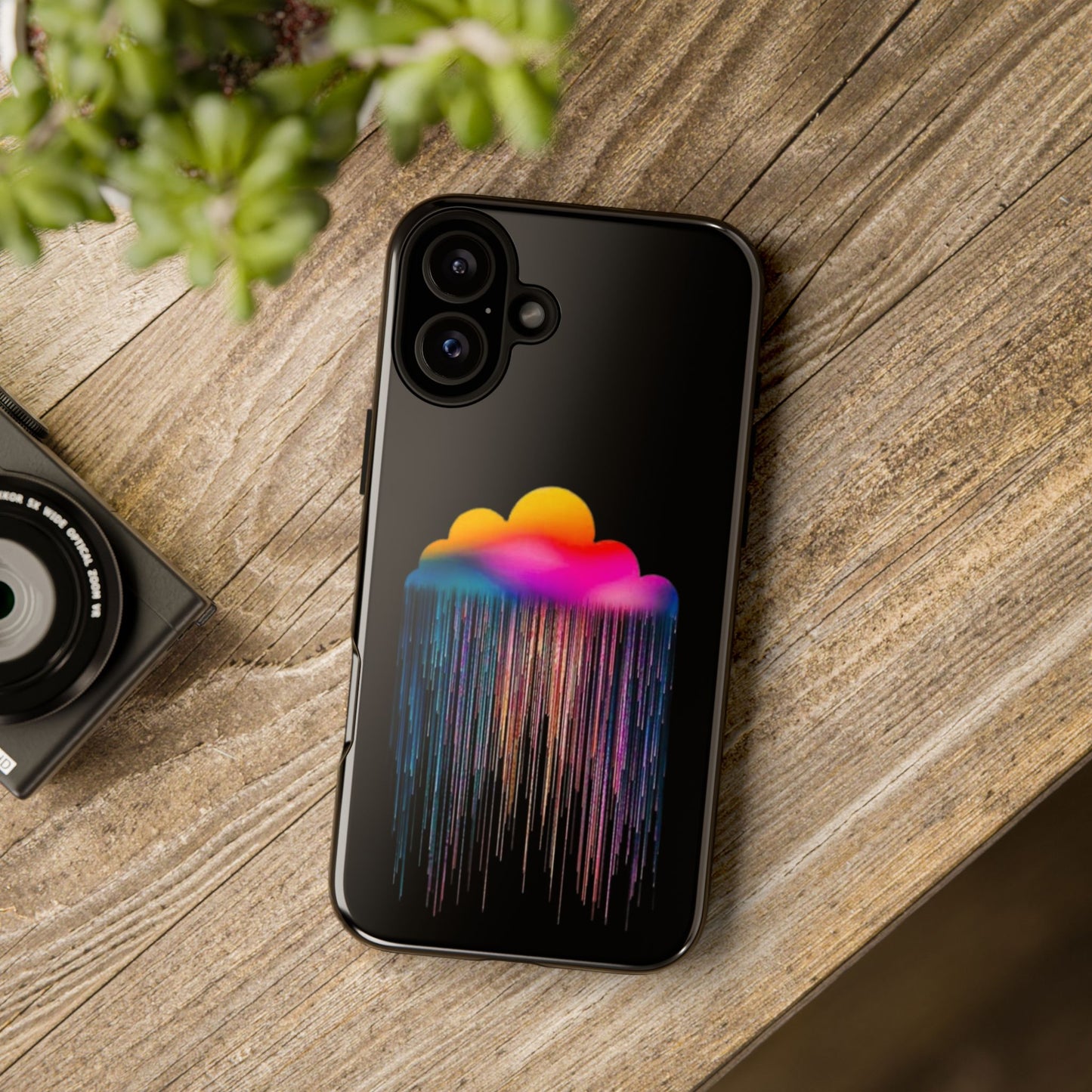 Colorful Cloud Rain -Phone Case