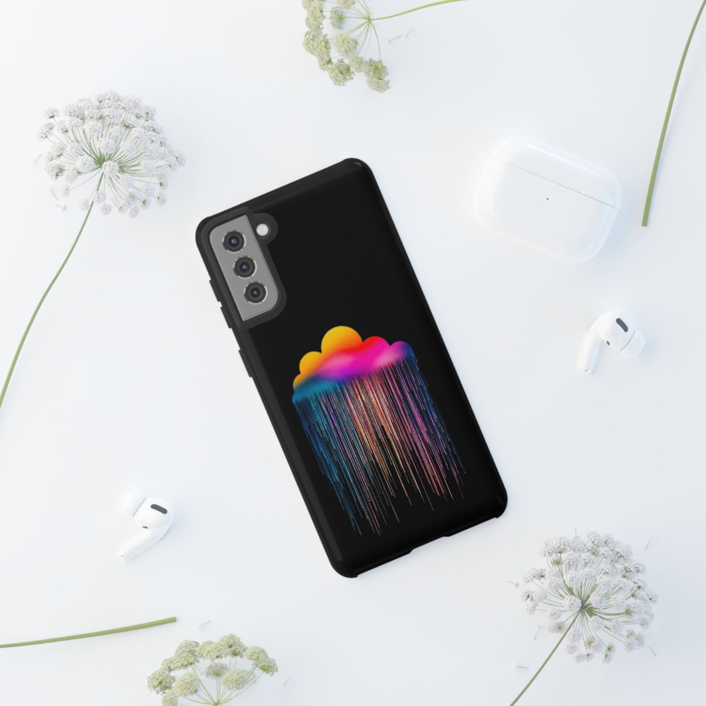 Colorful Cloud Rain -Phone Case