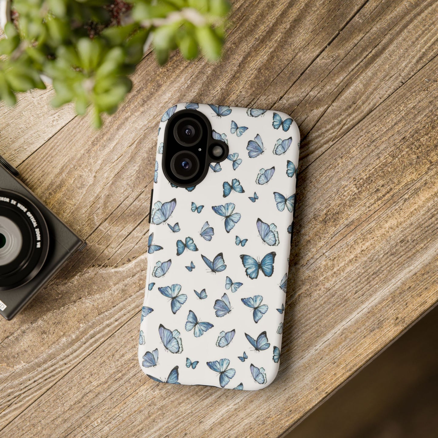 Blue Flutter Phone Case - Stylish & Protective Cover