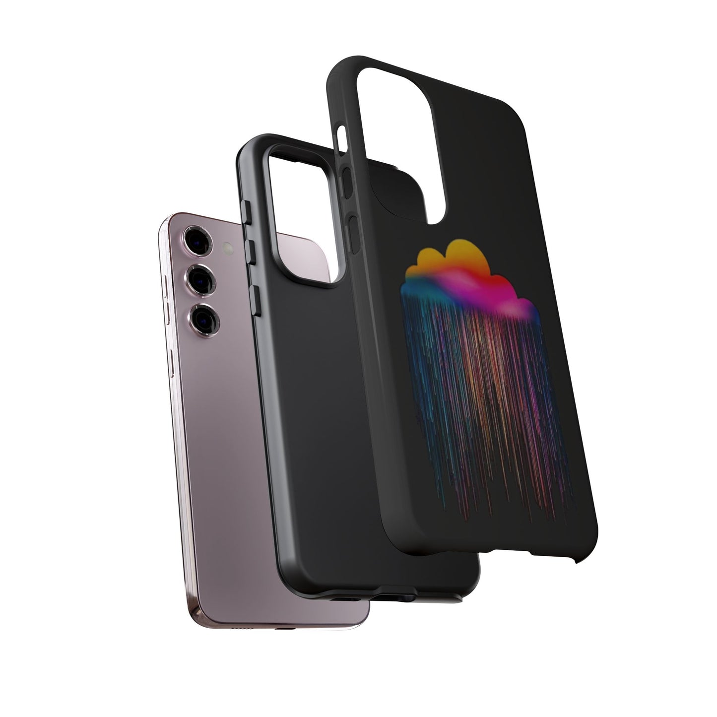 Colorful Cloud Rain -Phone Case