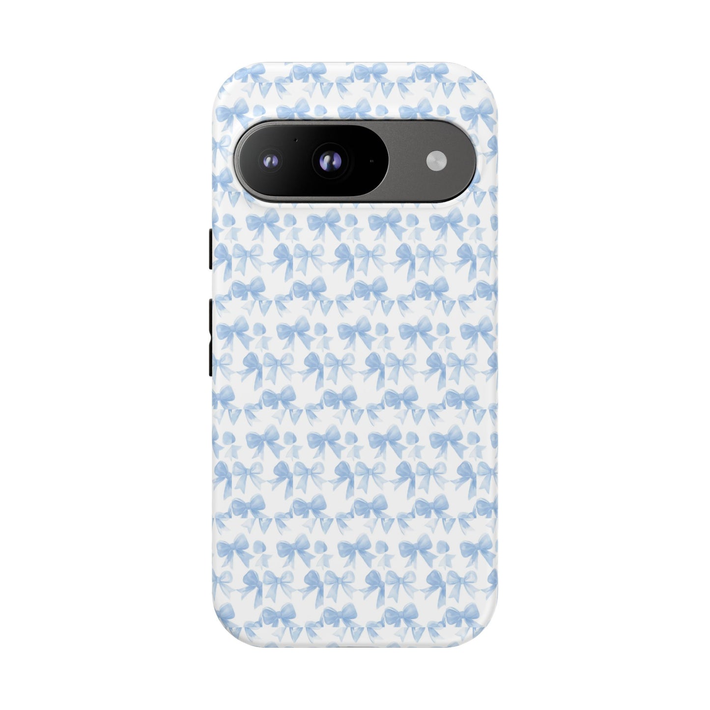 Blue Bow - Phone Case