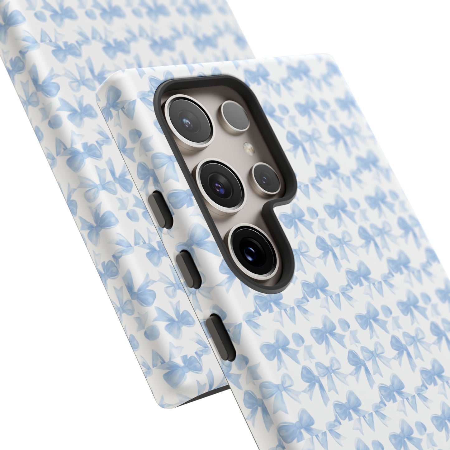 Blue Bow - Phone Case