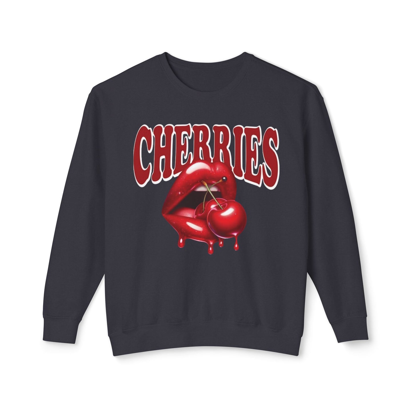 Cherries Lip-Women's Sweetshirt