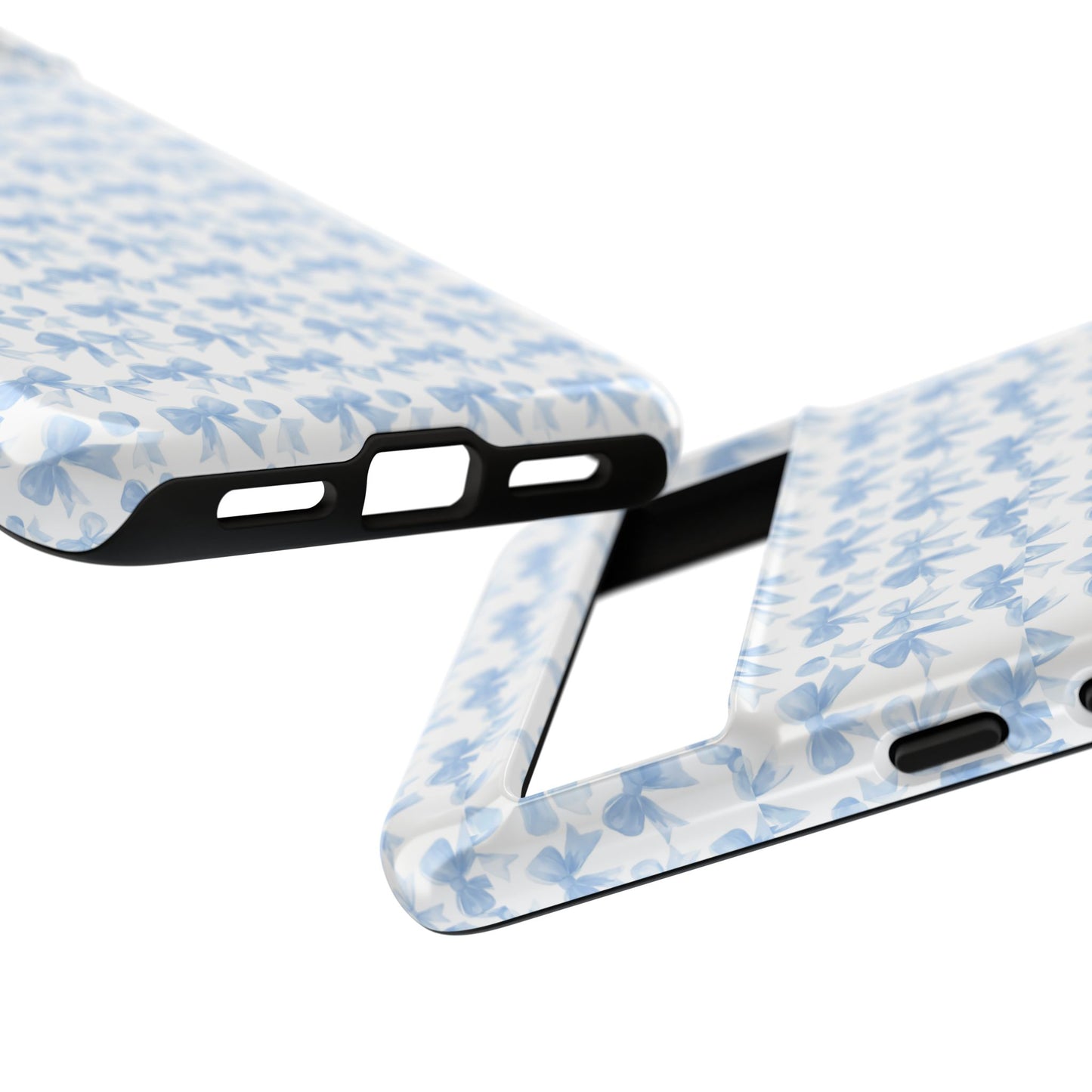 Blue Bow - Phone Case