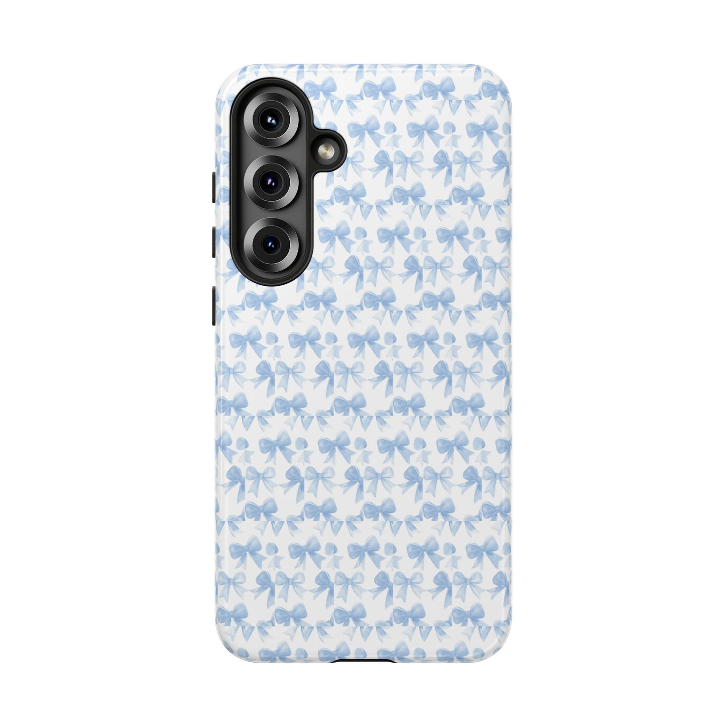 Blue Bow - Phone Case