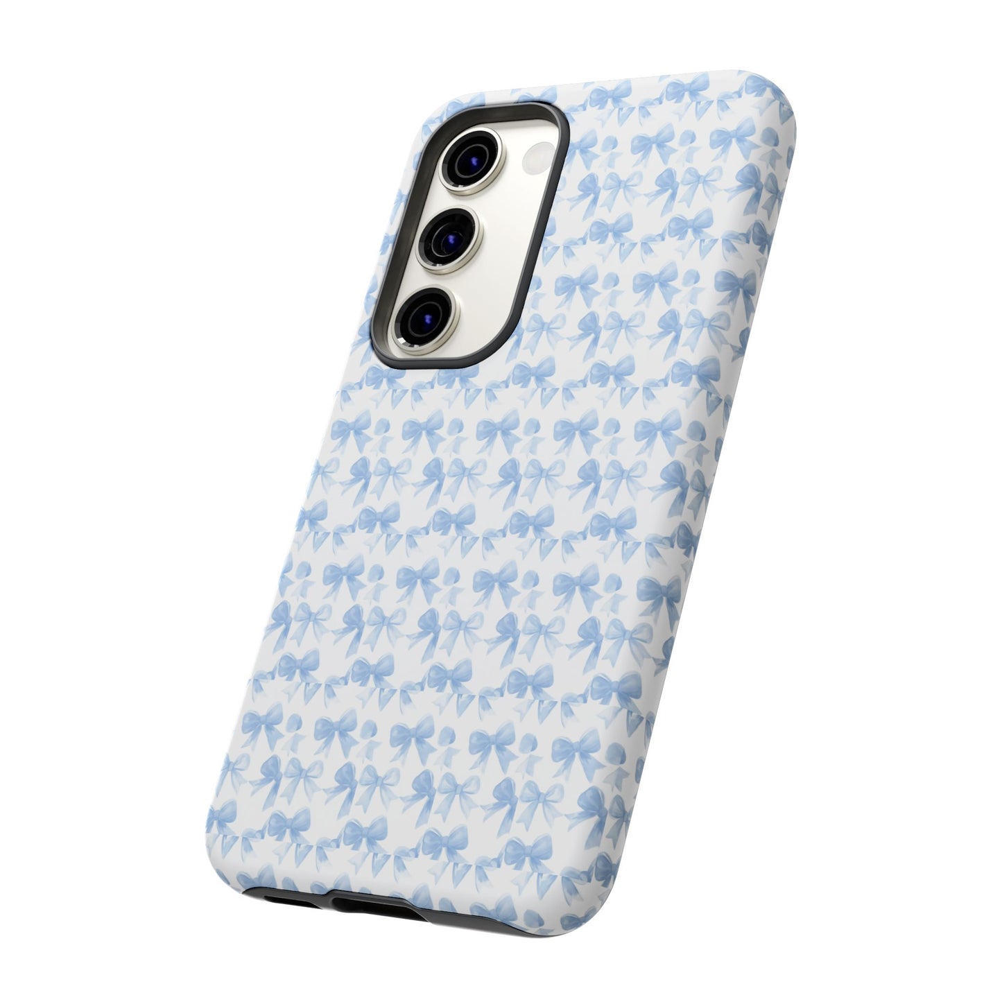 Blue Bow - Phone Case