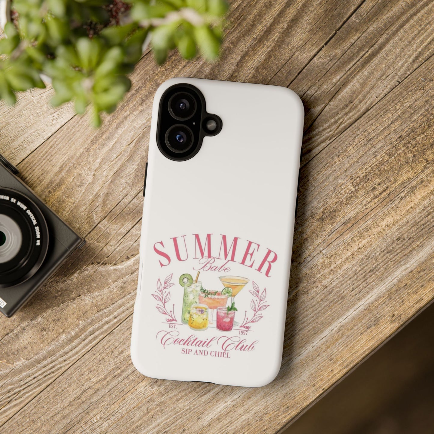 Summer Cocktail Club - Phone Case
