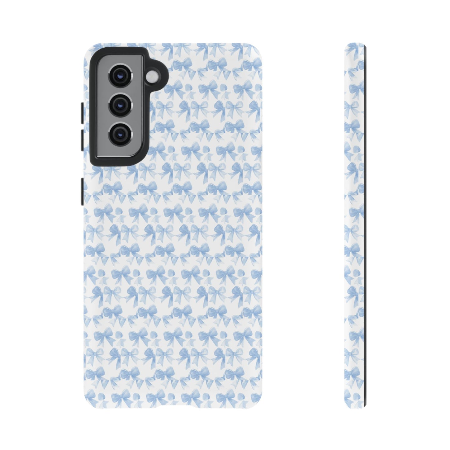 Blue Bow - Phone Case