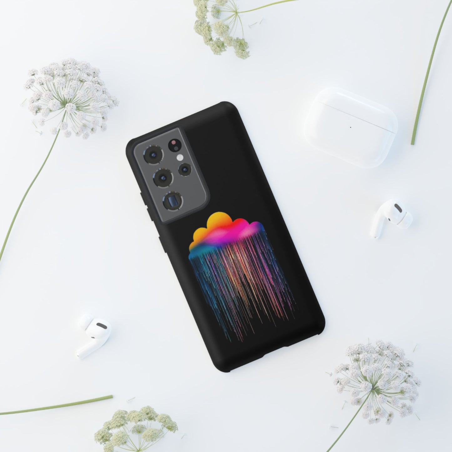 Colorful Cloud Rain -Phone Case