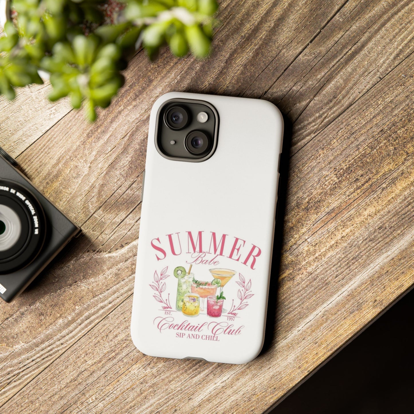 Summer Cocktail Club - Phone Case