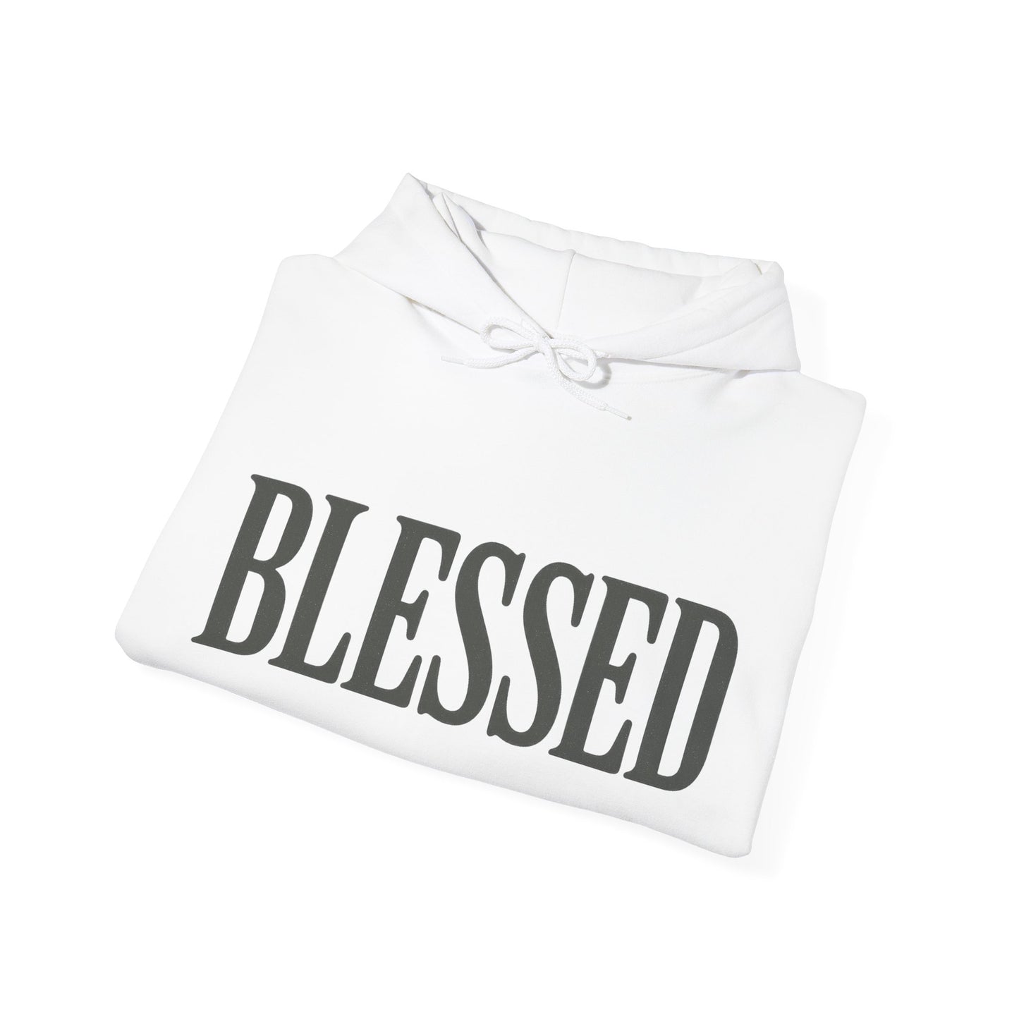 Blessed Unisex Heavy Blend™ Hooded Sweatshirt | Spiritual & Cozy Apparel
