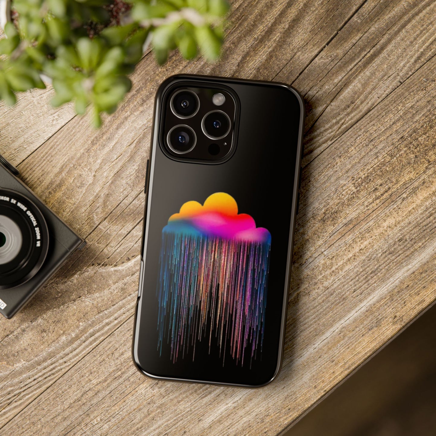 Colorful Cloud Rain -Phone Case