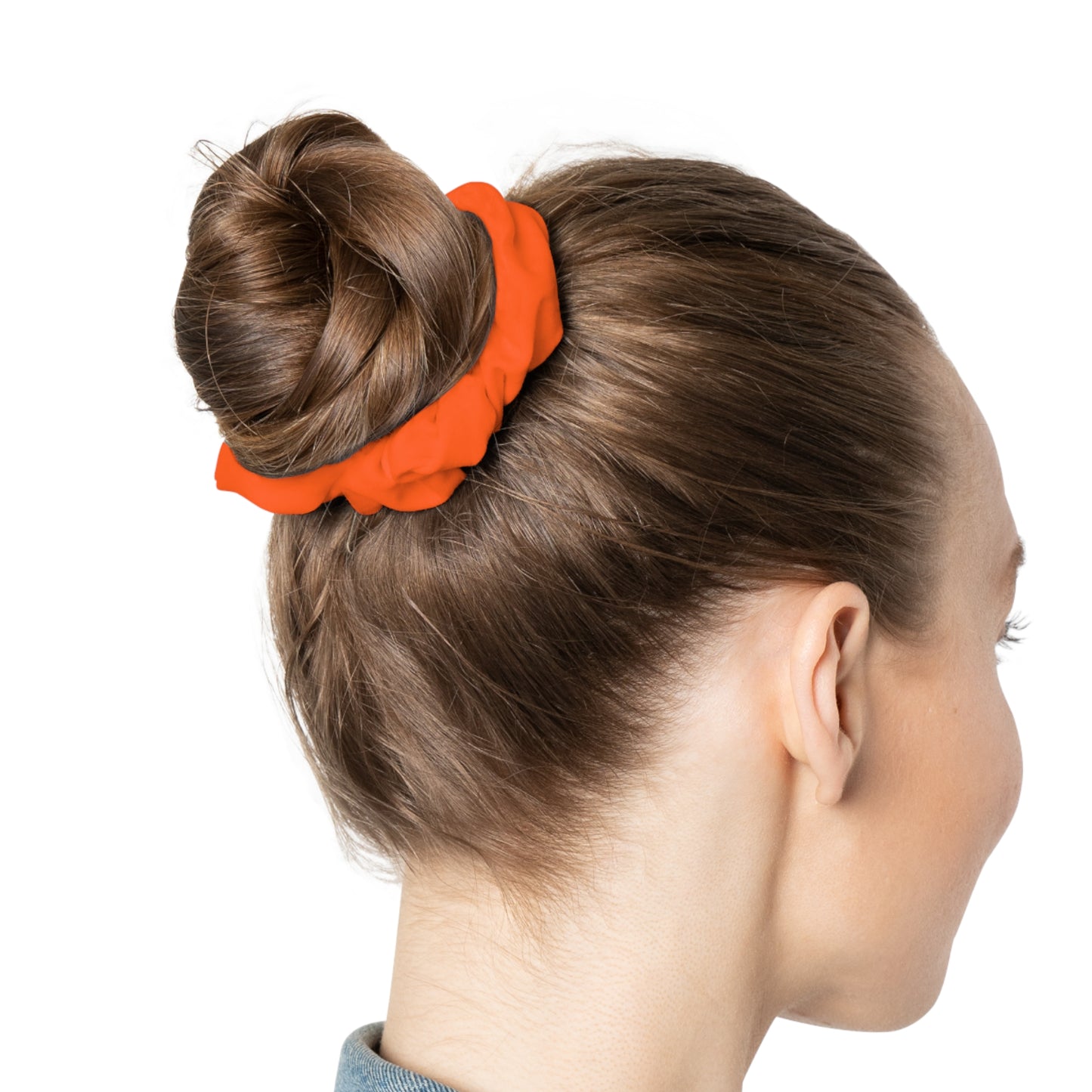 Neon Orange- Scrunchie