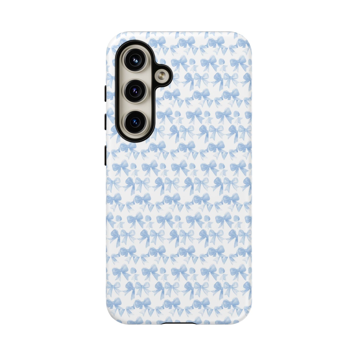 Blue Bow - Phone Case