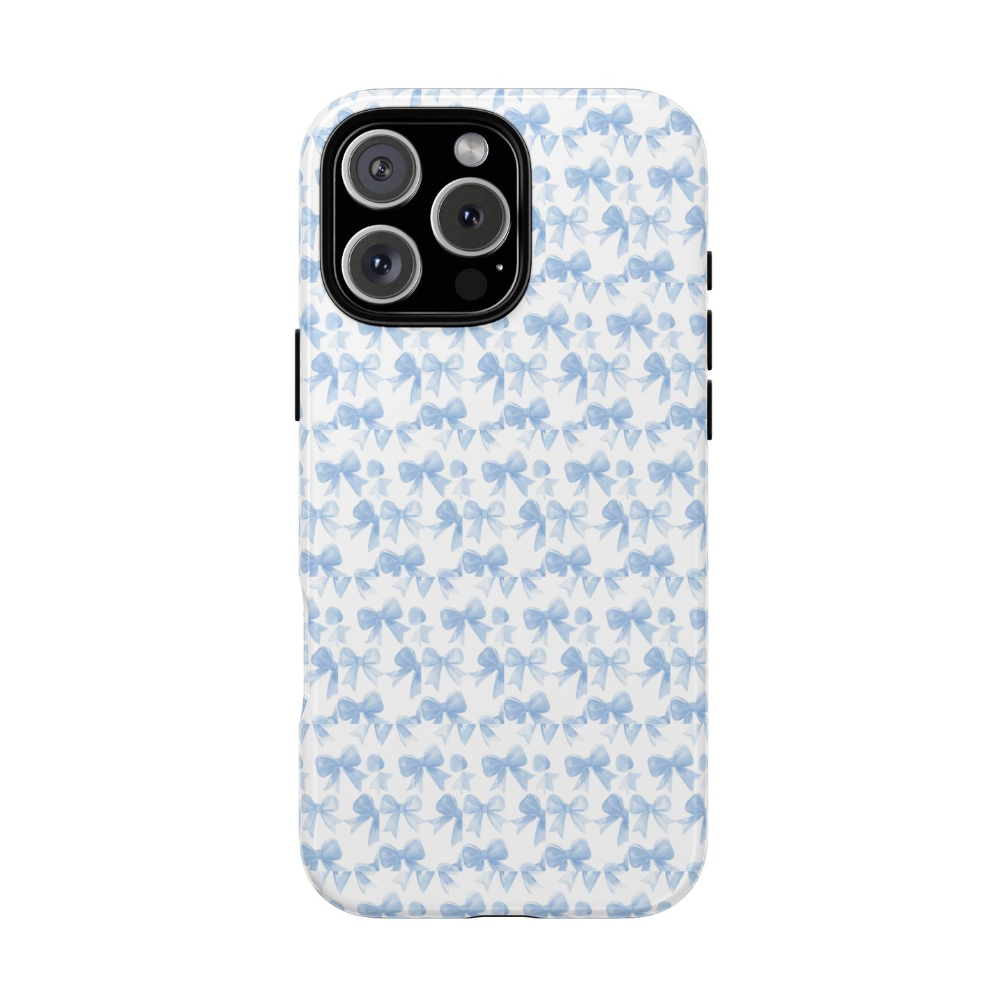 Blue Bow - Phone Case