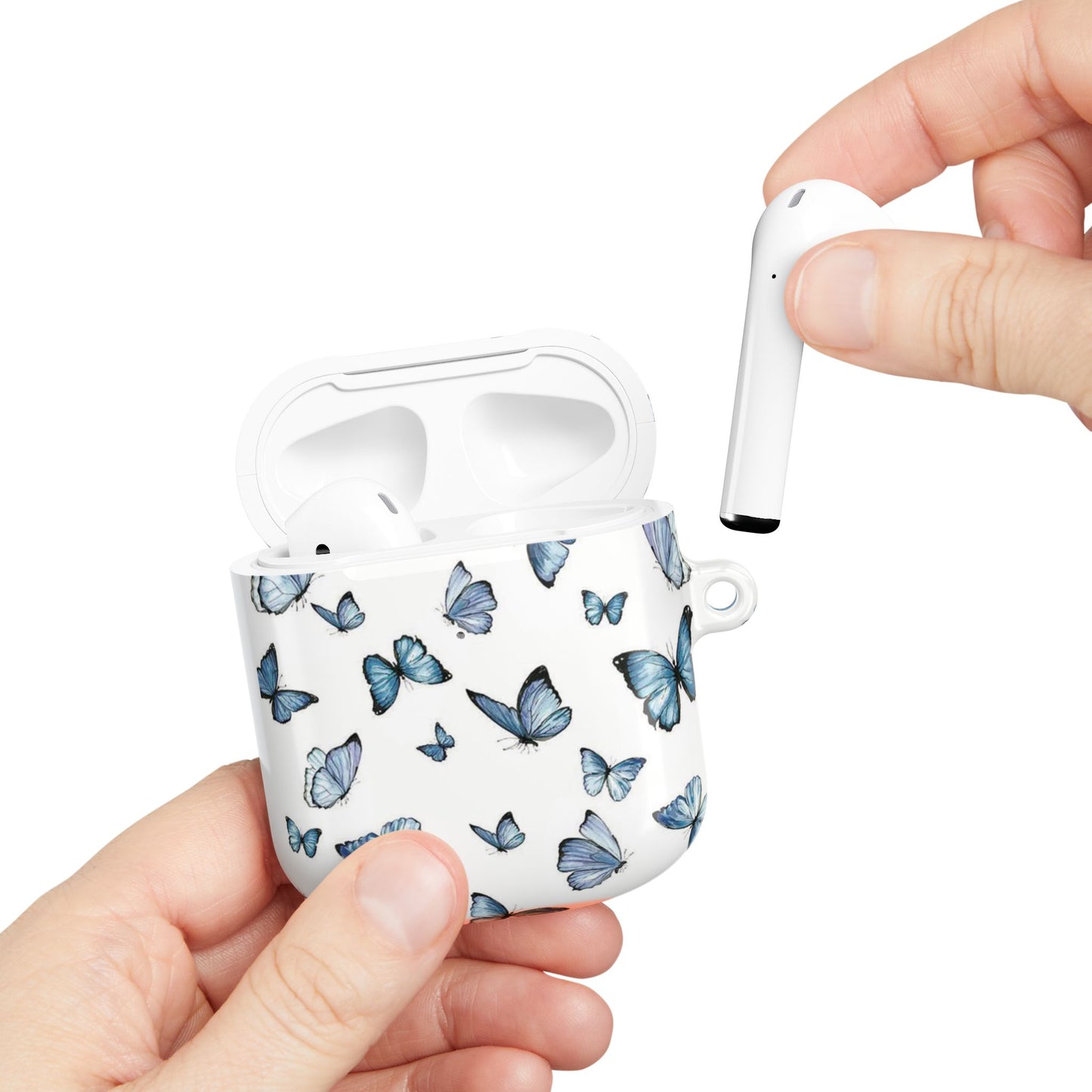 Blue Flutter -AirPod Case