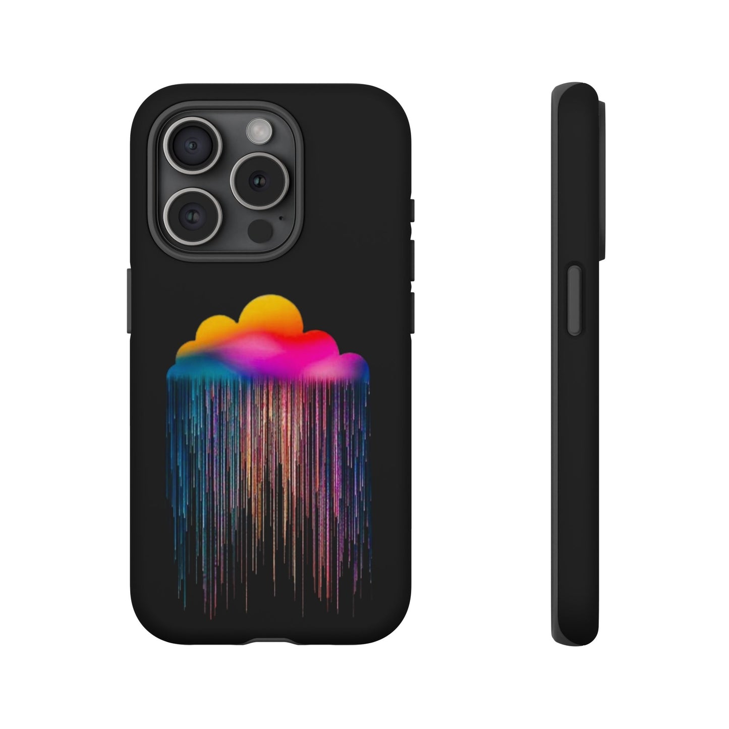 Colorful Cloud Rain -Phone Case