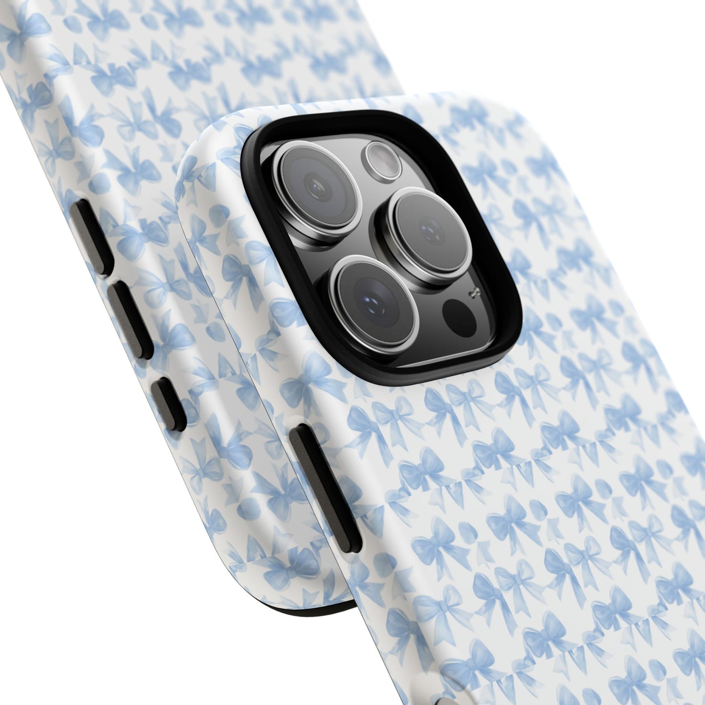 Blue Bow - Phone Case