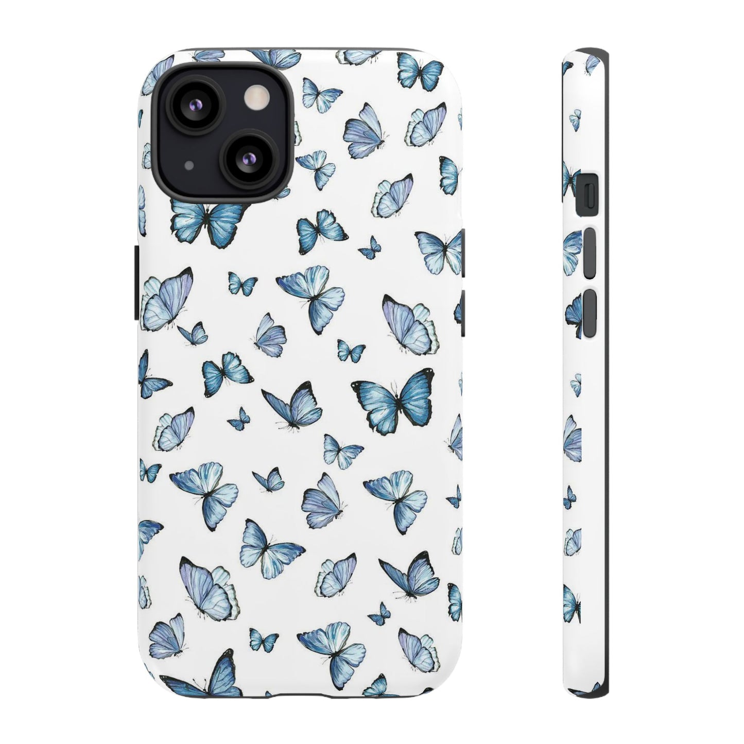 Blue Flutter Phone Case - Stylish & Protective Cover