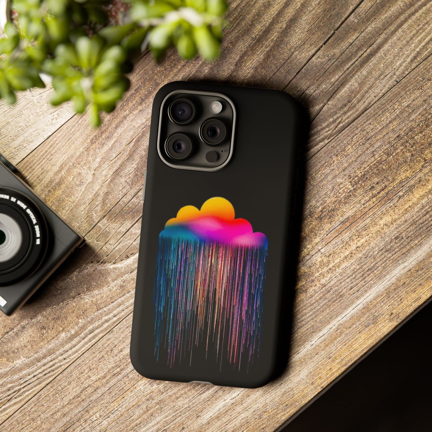 Colorful Cloud Rain -Phone Case