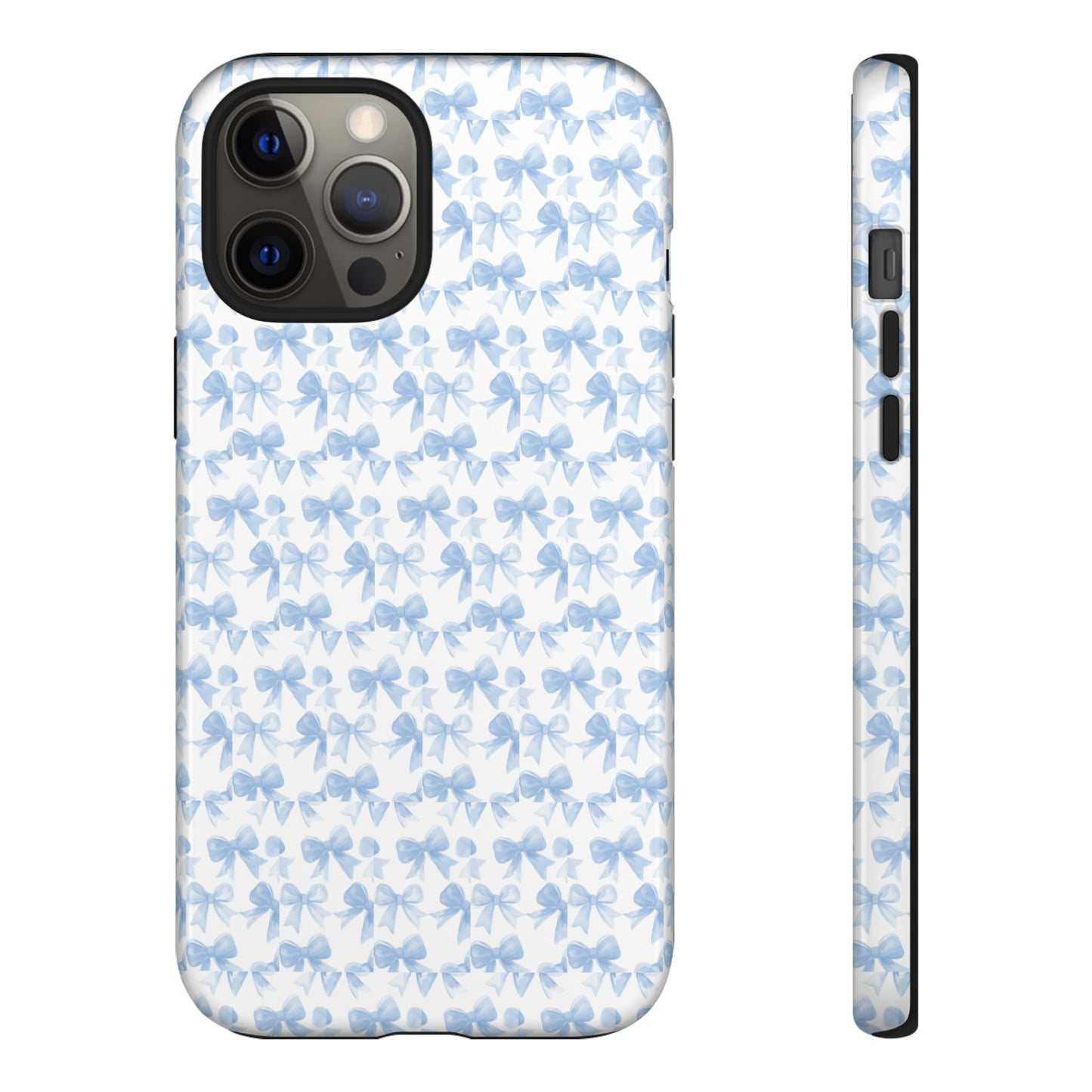 Blue Bow - Phone Case
