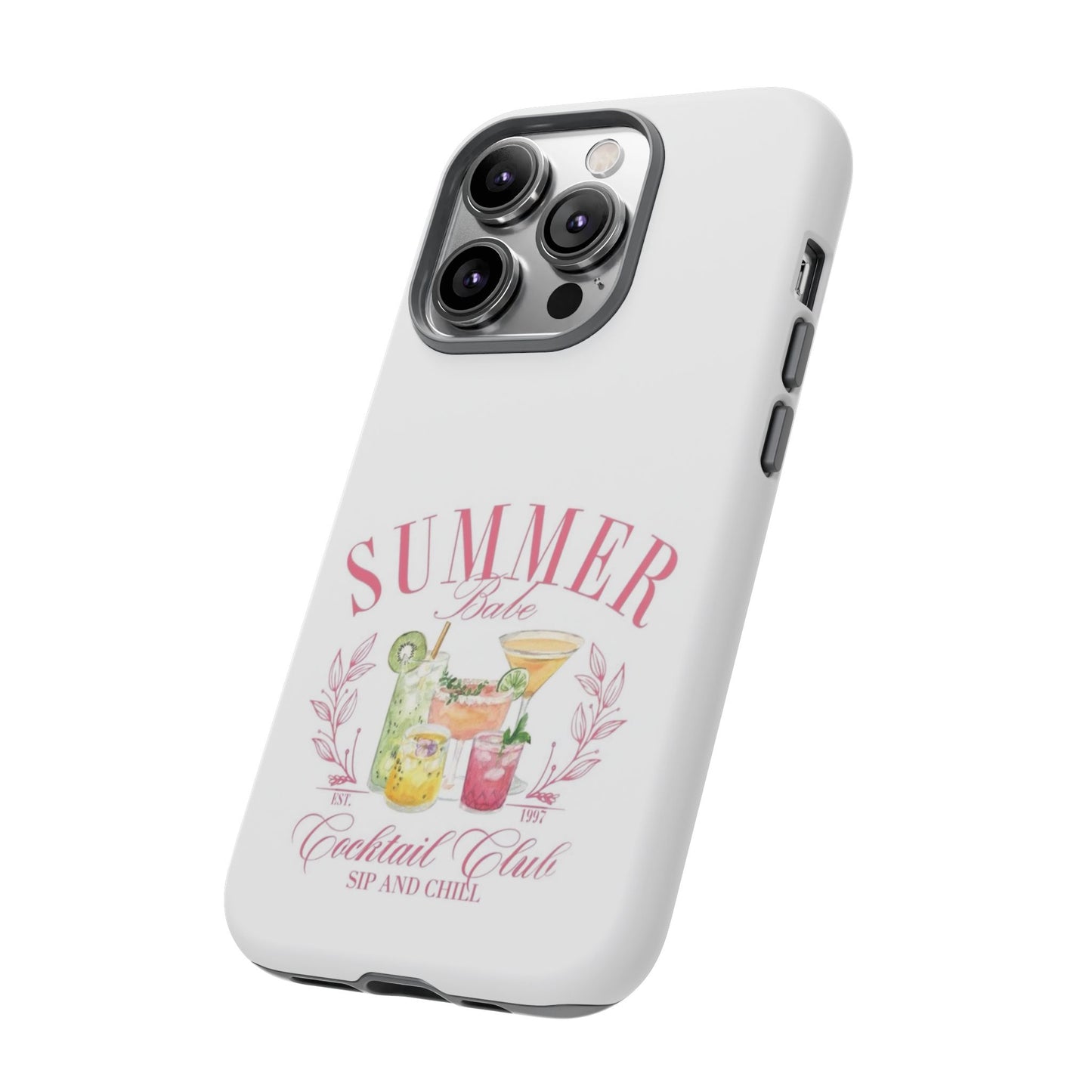 Summer Cocktail Club - Phone Case
