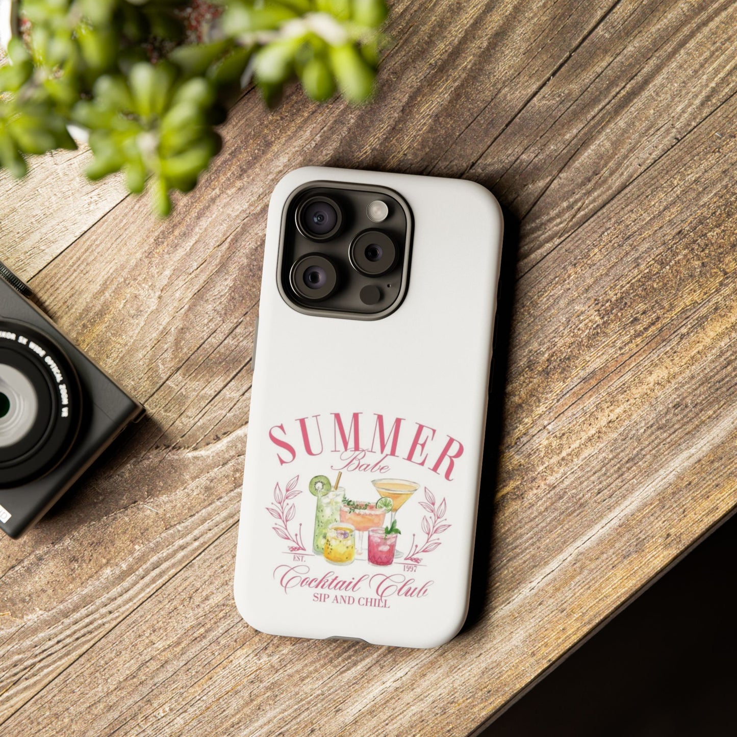 Summer Cocktail Club - Phone Case
