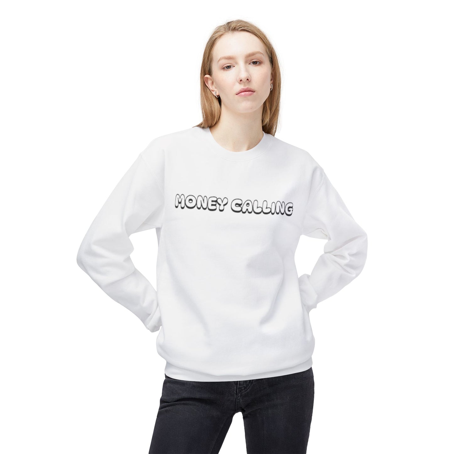 Money Calling - Unisex Crewneck Sweatshirt