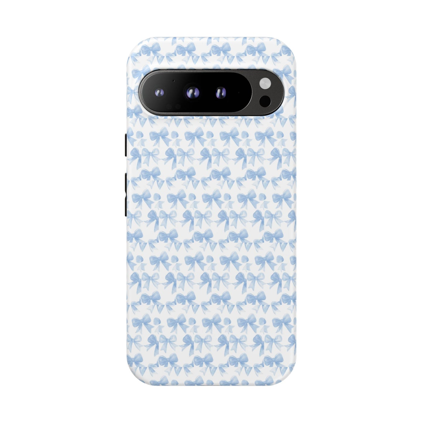 Blue Bow - Phone Case