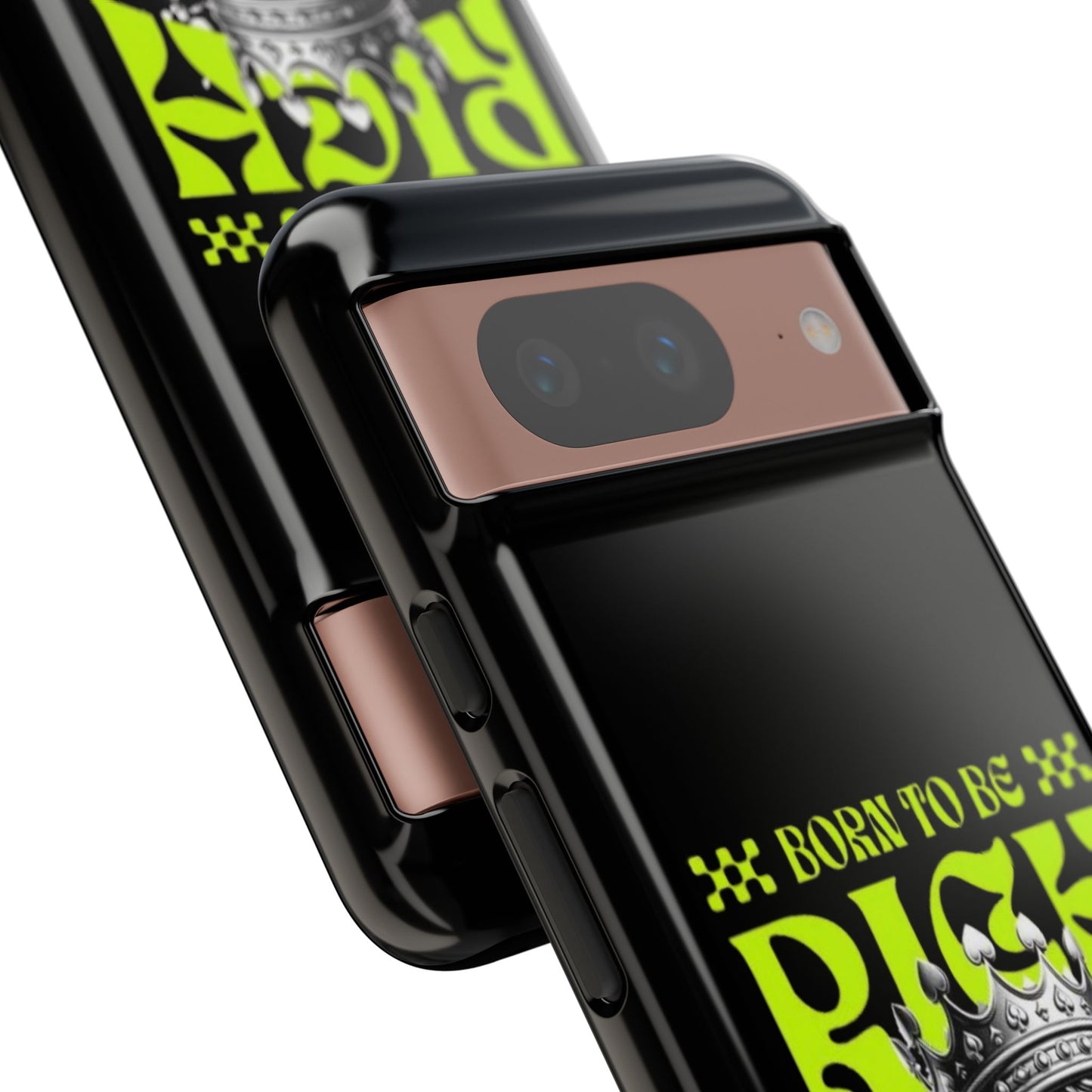 ,, Born to Be Rich"-Phone Case