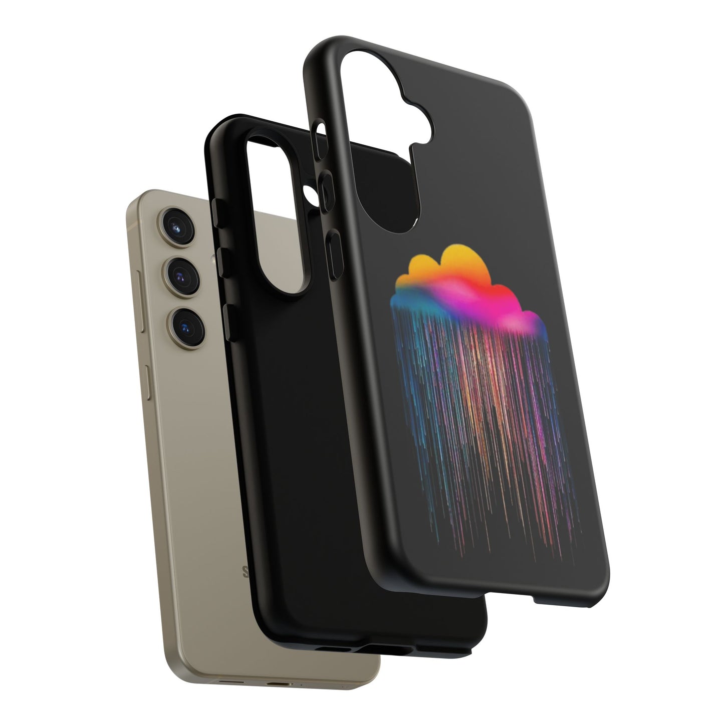 Colorful Cloud Rain -Phone Case