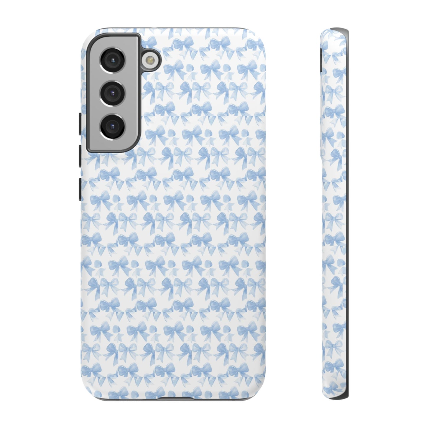 Blue Bow - Phone Case