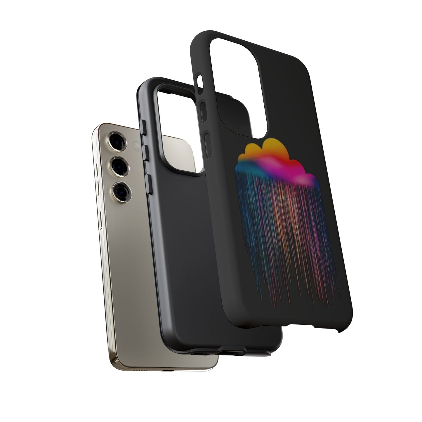 Colorful Cloud Rain -Phone Case