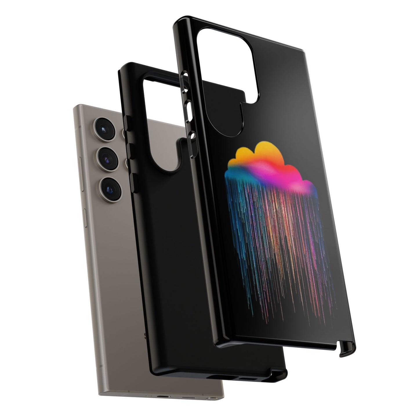 Colorful Cloud Rain -Phone Case