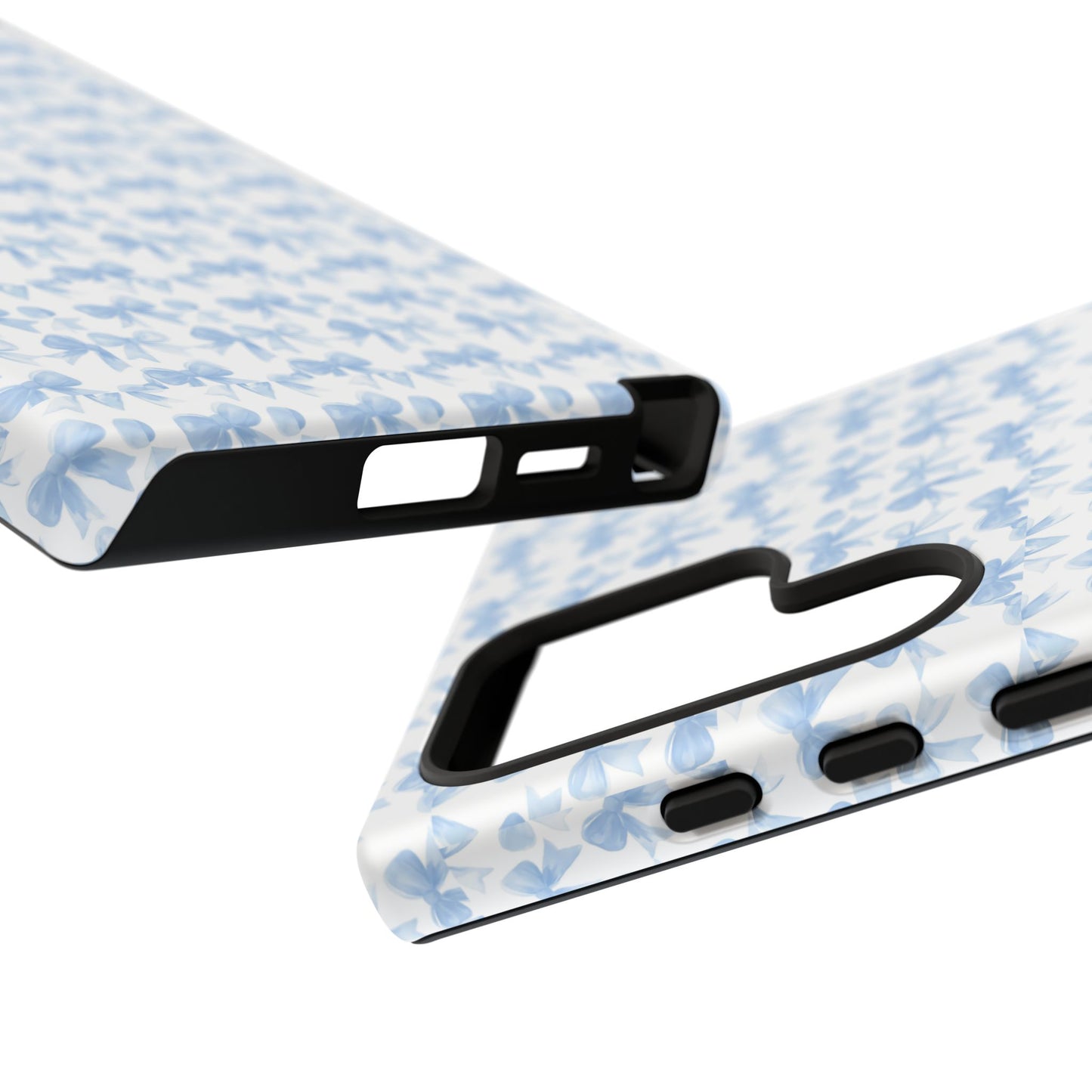 Blue Bow - Phone Case