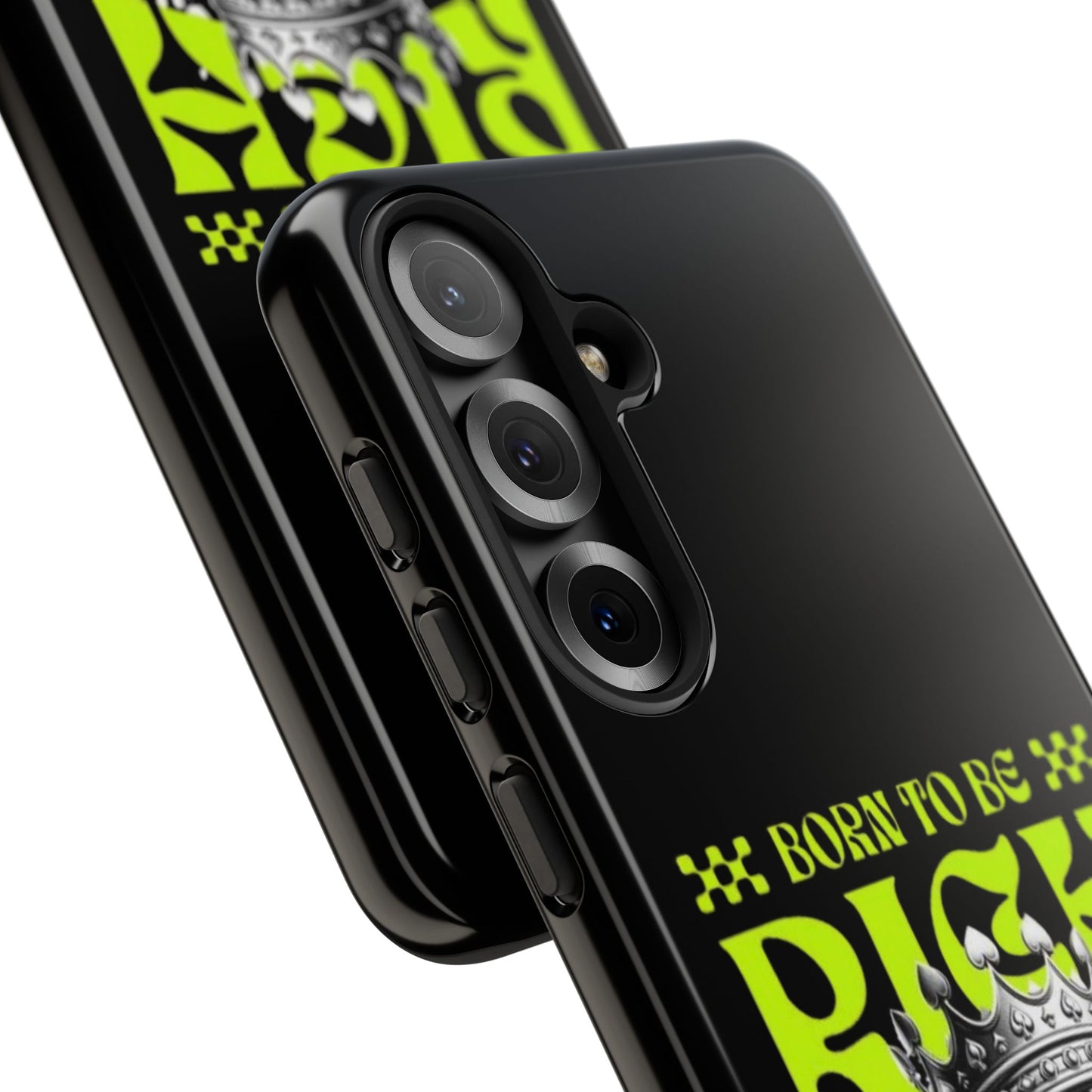 ,, Born to Be Rich"-Phone Case