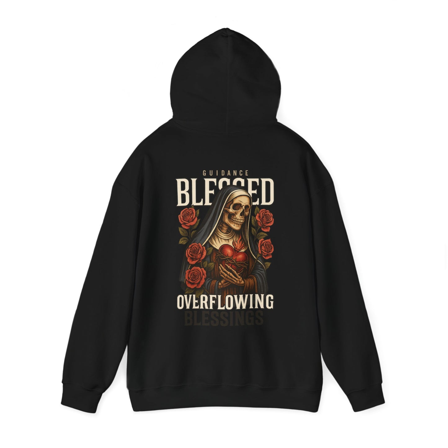 Blessed Unisex Heavy Blend™ Hooded Sweatshirt | Spiritual & Cozy Apparel