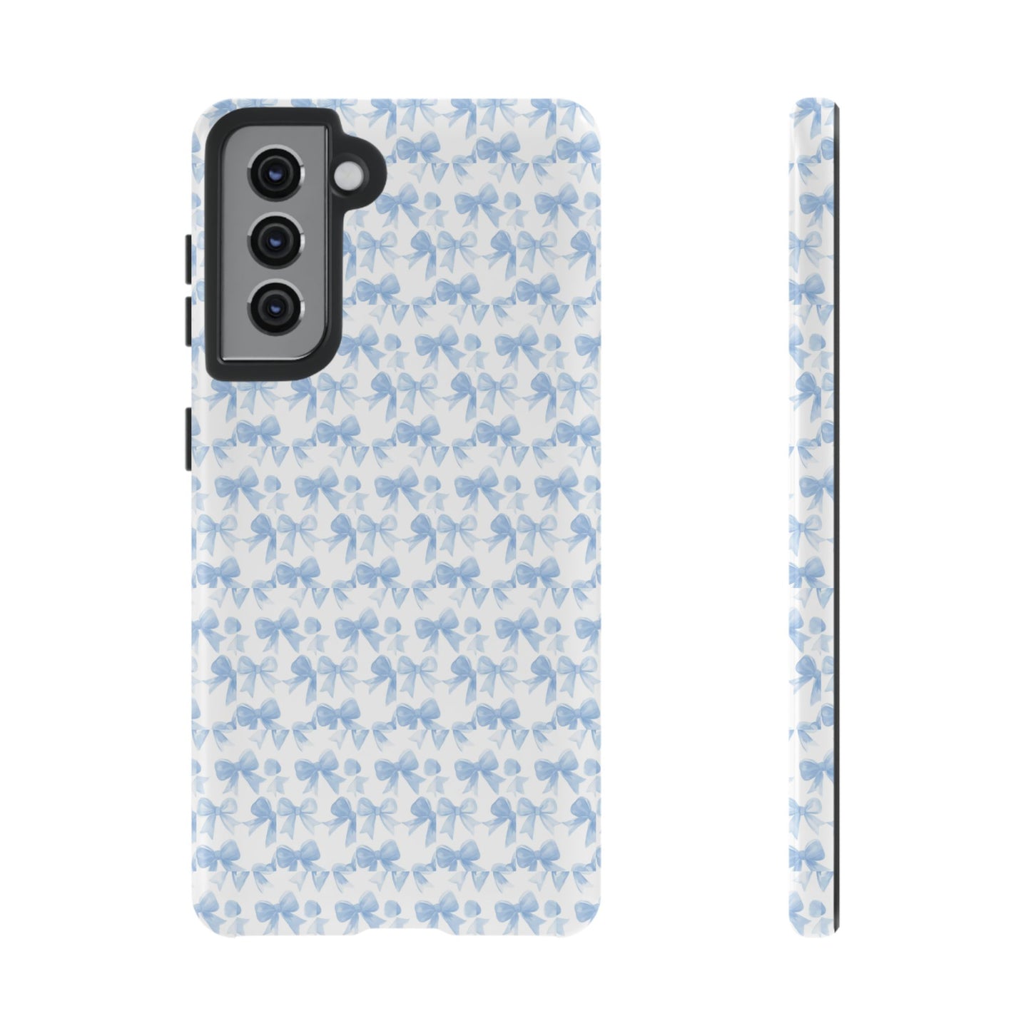 Blue Bow - Phone Case