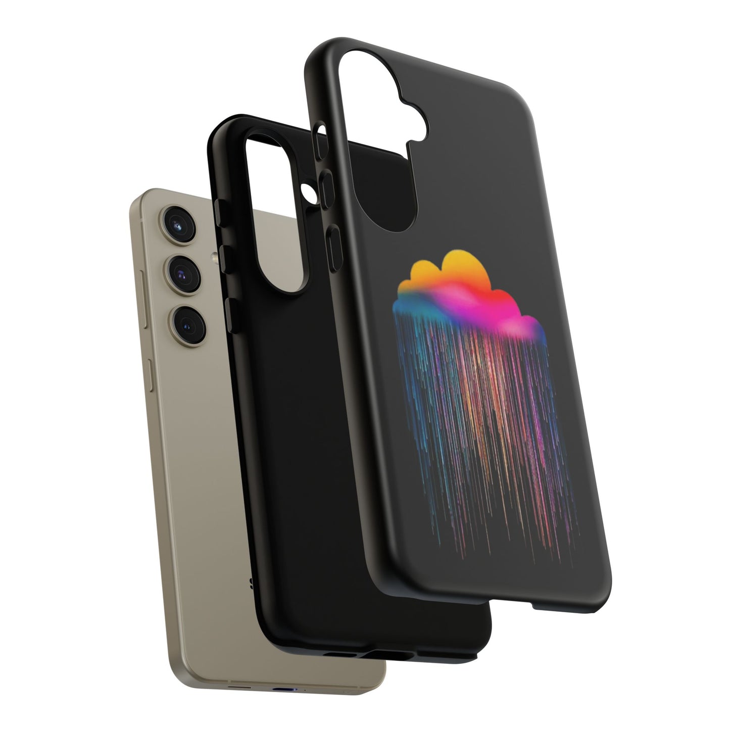 Colorful Cloud Rain -Phone Case