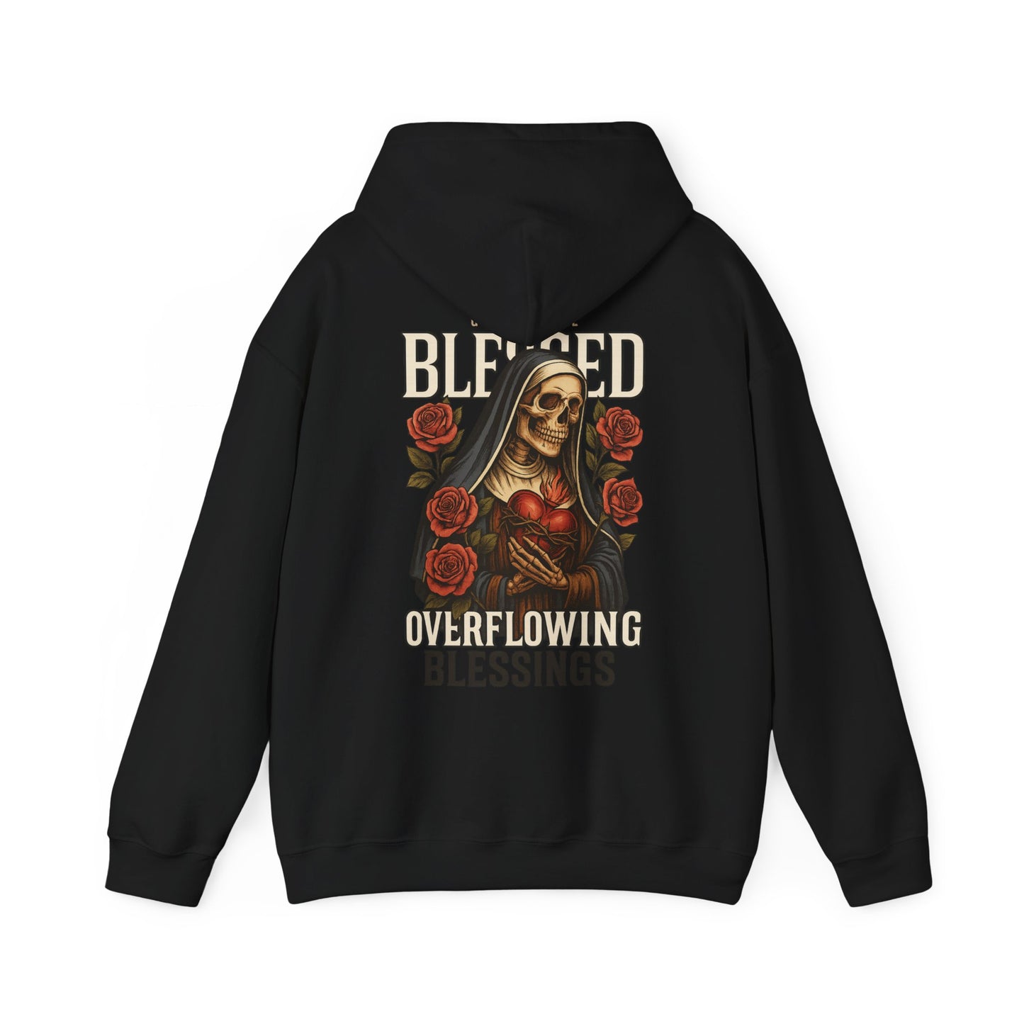 Blessed Unisex Heavy Blend™ Hooded Sweatshirt | Spiritual & Cozy Apparel