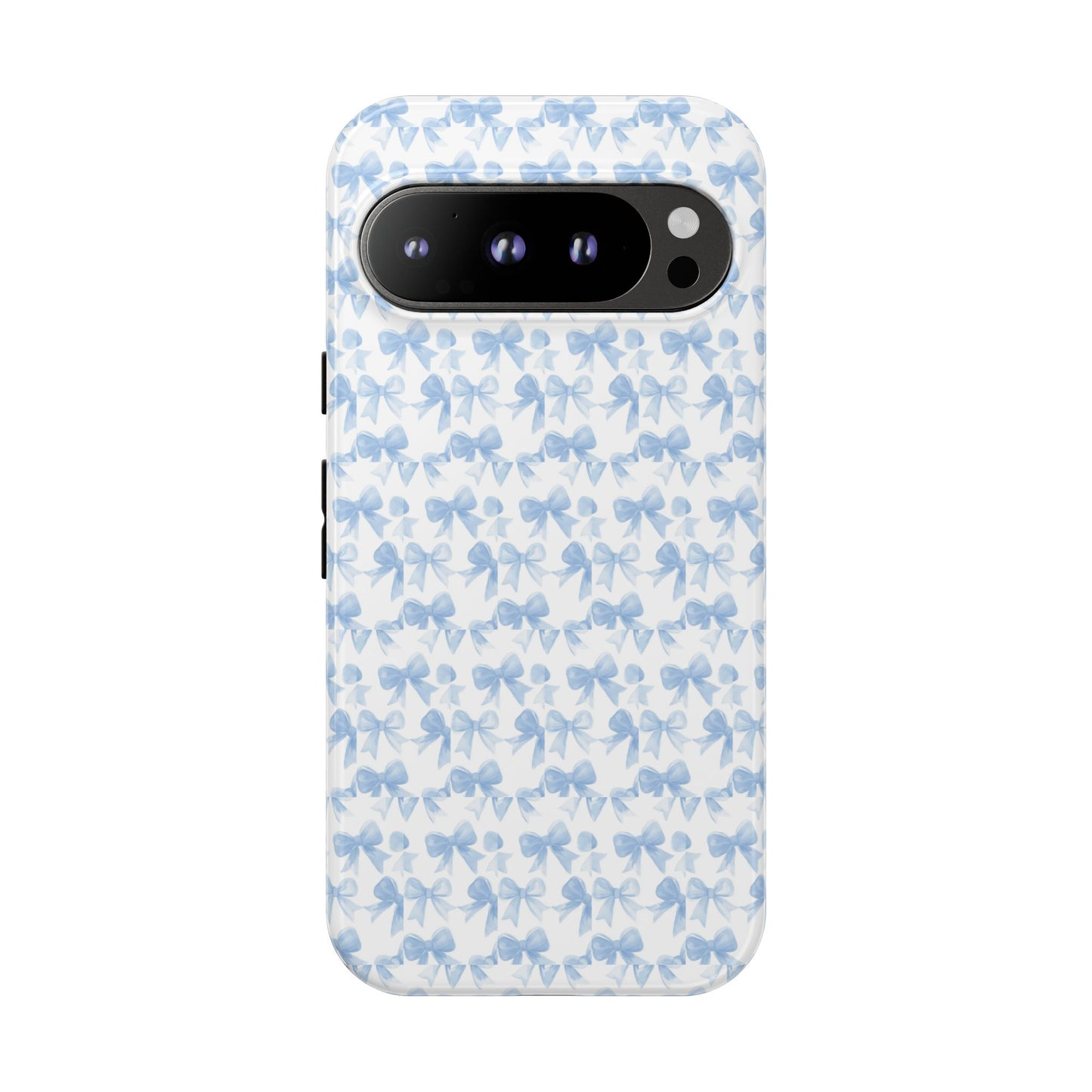 Blue Bow - Phone Case