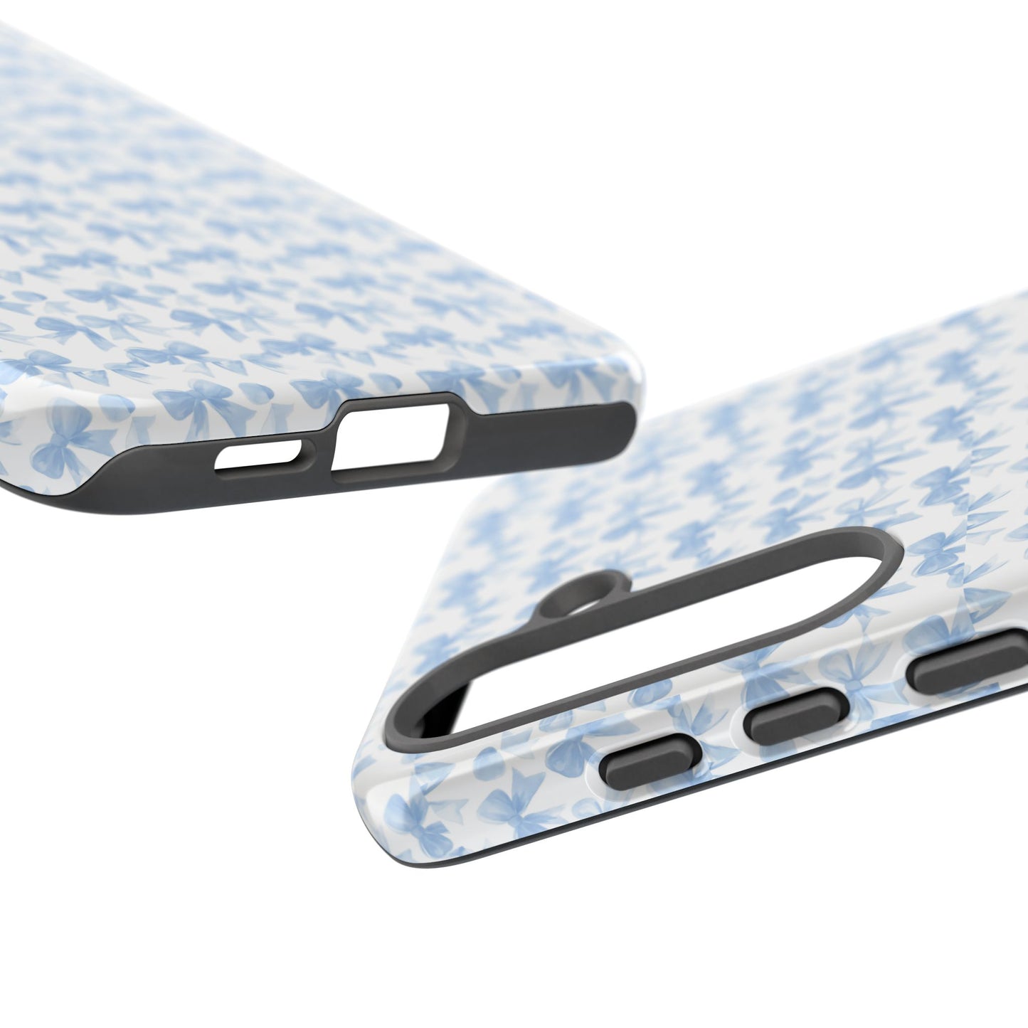Blue Bow - Phone Case
