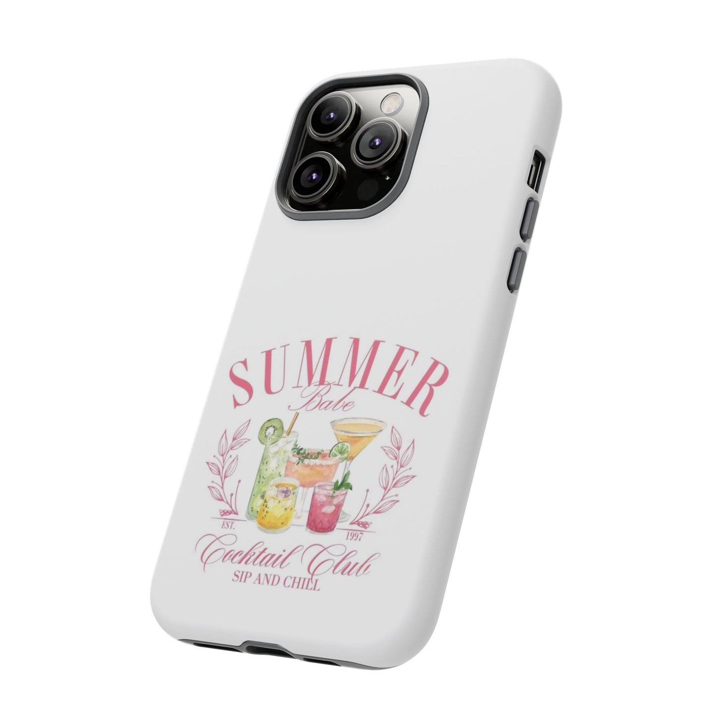 Summer Cocktail Club - Phone Case